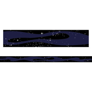 Mission to Explore Space Classroom Border Trim, 12 Strips