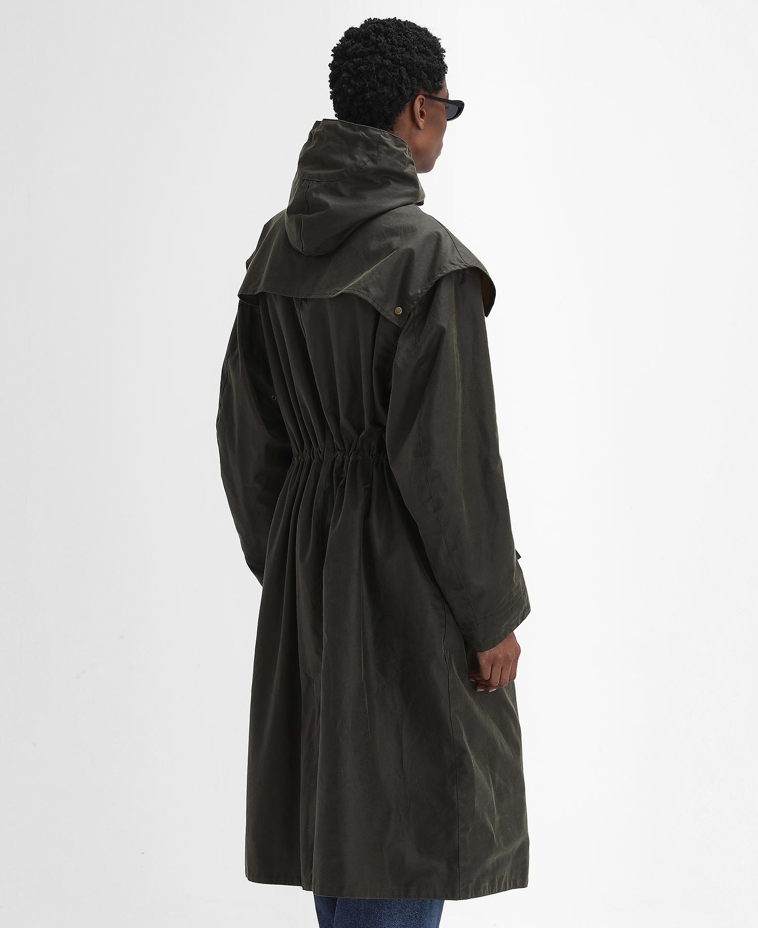 Barbour The Edit by Alexa Liam Waxed Parka image number 2