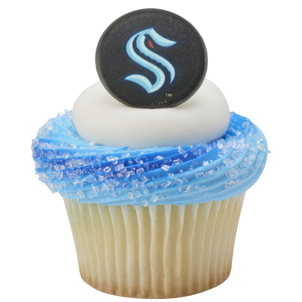 NHL® Team Puck Cupcake Rings