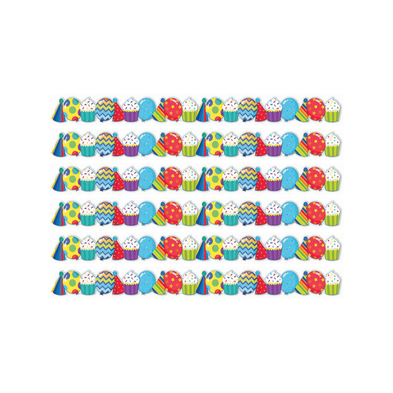 Celebrate Extra Wide Deco Trim®, 37 Feet Per Pack, 6 Packs