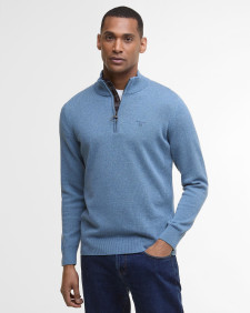 Cotton Half-Zip Jumper 