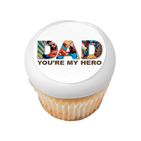 Superman™ You're My Hero PhotoCake® Edible Image®