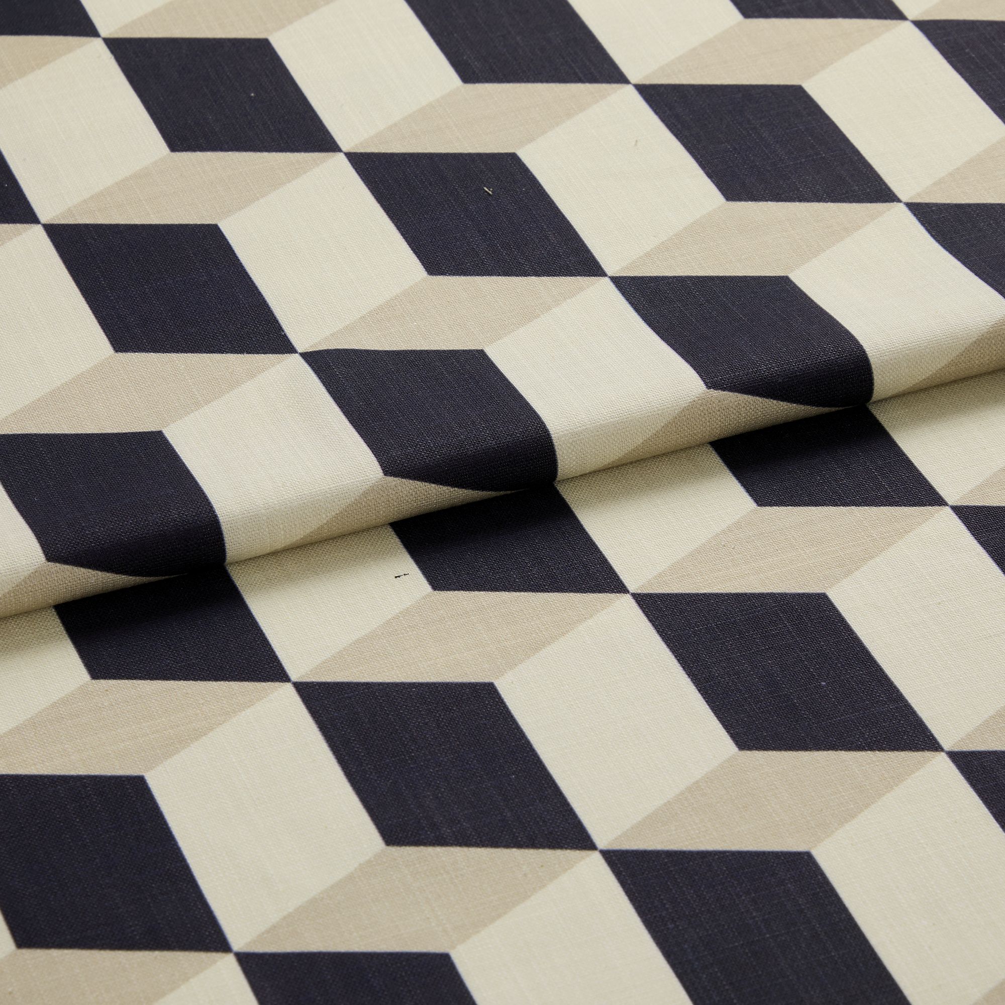 Cubes Canvas Curtains