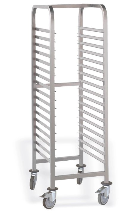 Chariot Démontable 17 Glissières Pour GN 1/1 Bacs