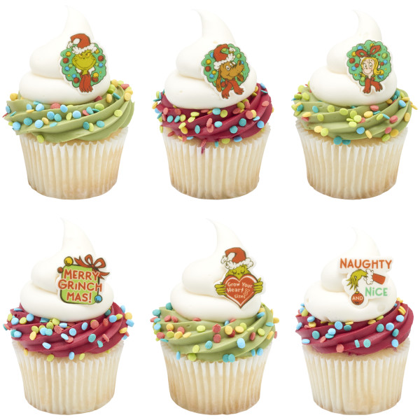 Grinch Merry Grinchmas Assortment Sweet Décor® Edible Decorations