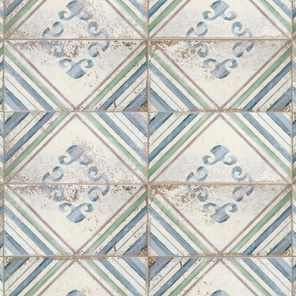 Atelie Apollini 5-7/8 in. x 11-7/8 in. Ceramic Wall Tile