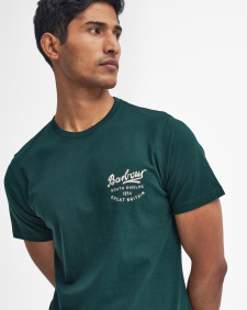 Script Graphic T-Shirt Seaweed