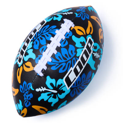 SwimWays Coop Hydro Football, Waterproof Football, Outdoor Games for Adults and Kids, Sports Equipment, Pool Party Games and Toys, Blue (Deflated), 9.25”