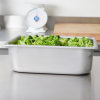 Half-size 4-inch-deep Super Pan® heavy-duty stainless steel steam table pan