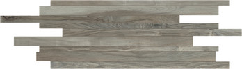 Hi-Wood Grey Oak 6×15 Listello Mosaic Matte Rectified