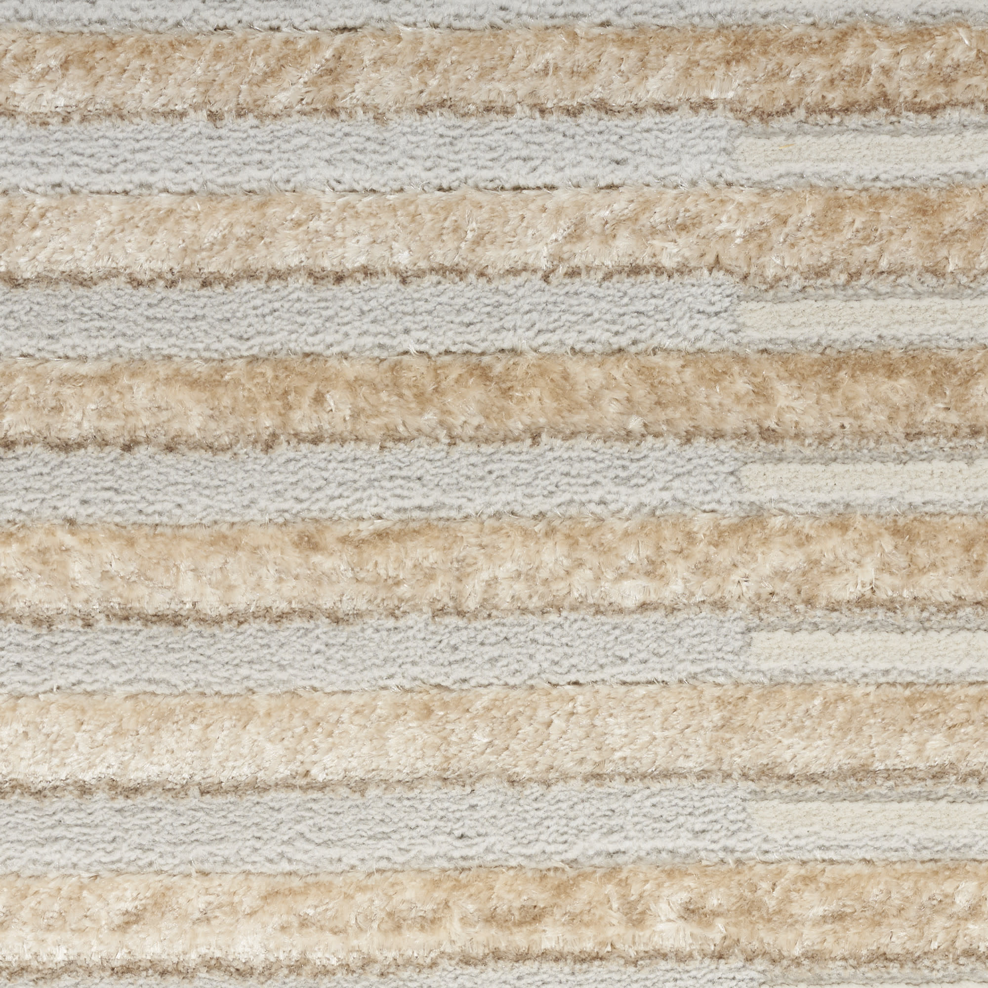 Nourison Splash 7'10" x 9'10" Beige Silver Modern Indoor Rug