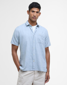 Nelson Regular Short-Sleeved Shirt Lead