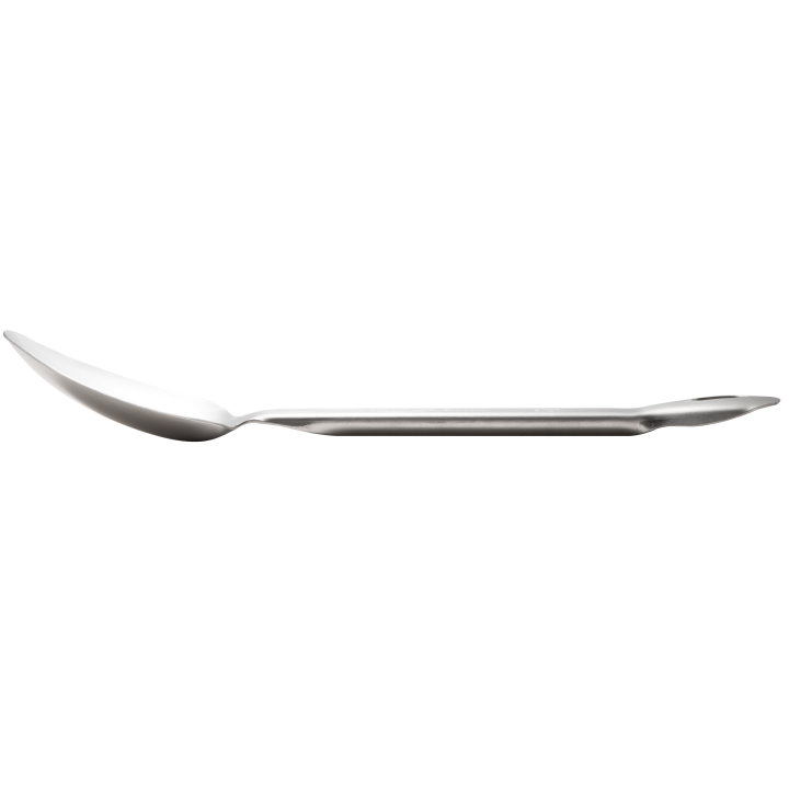 13 ¼-inch heavy-duty stainless steel solid basting spoon