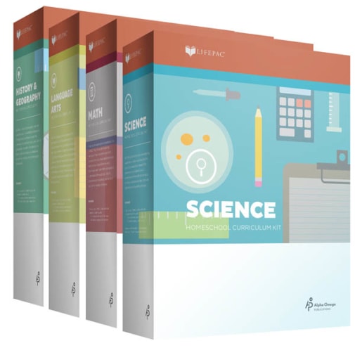 Lifepac Core 4 Subject Set - Grade 5