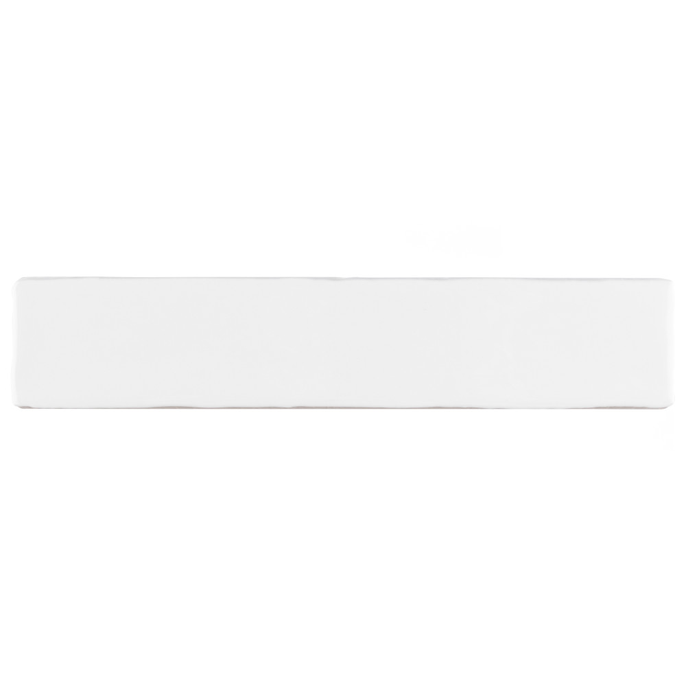 Chester Bianco 2 in. x 10 in. Ceramic Wall Tile