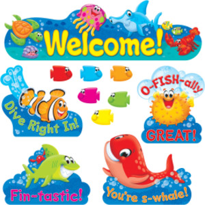Sea Buddies&trade; Welcome Bulletin Board Set