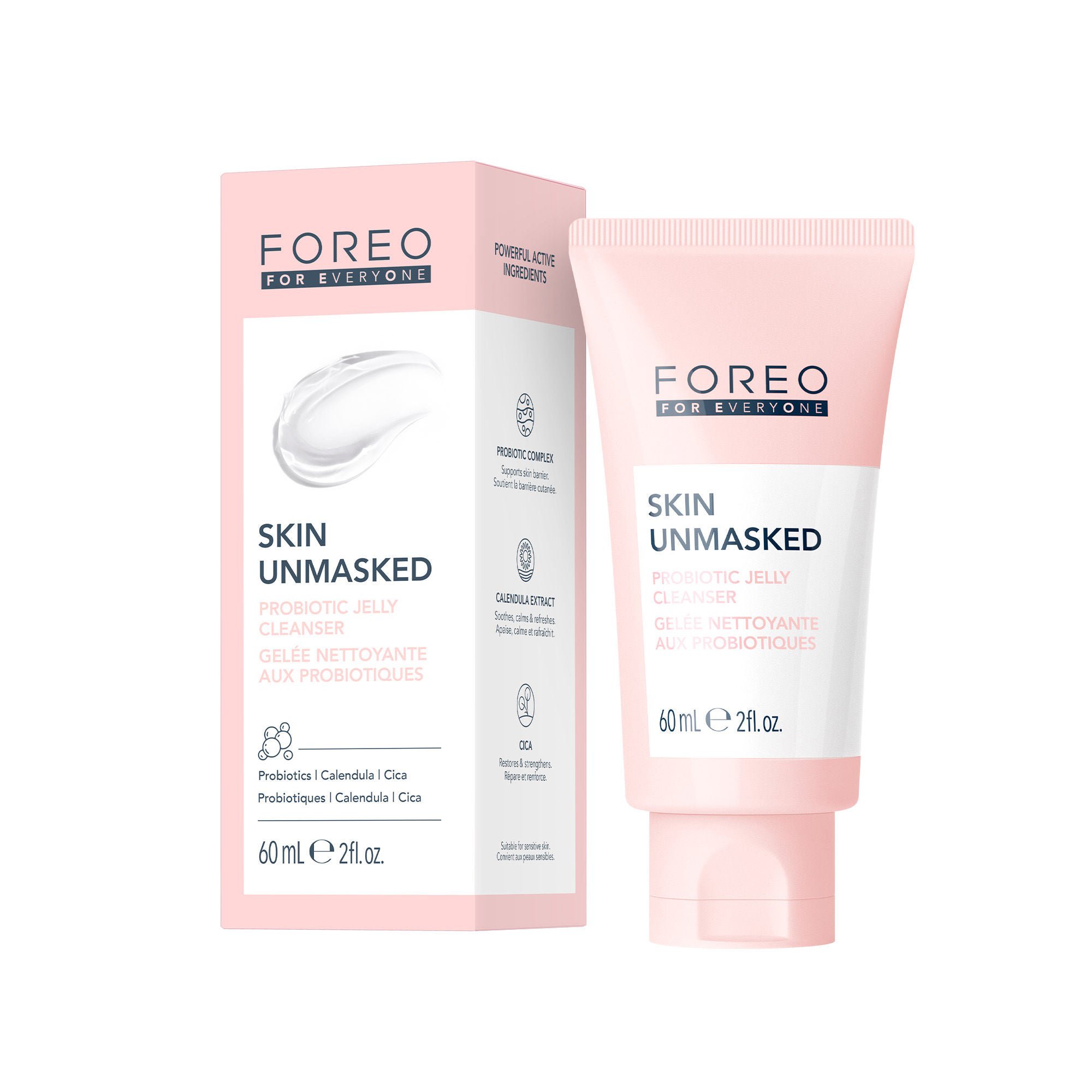 Facial Cleanser Foreo For Everyone Skin Unmasked Gel 2 oz. Unscented
