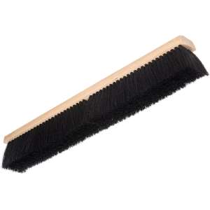 Carlisle, Flo-Pac, 24in, Sweep, Polypropylene Bristles, Black