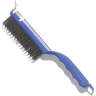 Carlisle, Sparta, 5.5in, Scratch Brush and Scraper, Steel Bristles, Blue