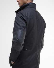 Ogston Waxed Jacket Black-Classic