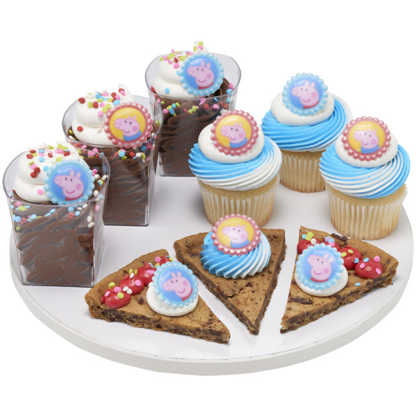 Peppa Pig™ Siblings Cupcake Rings