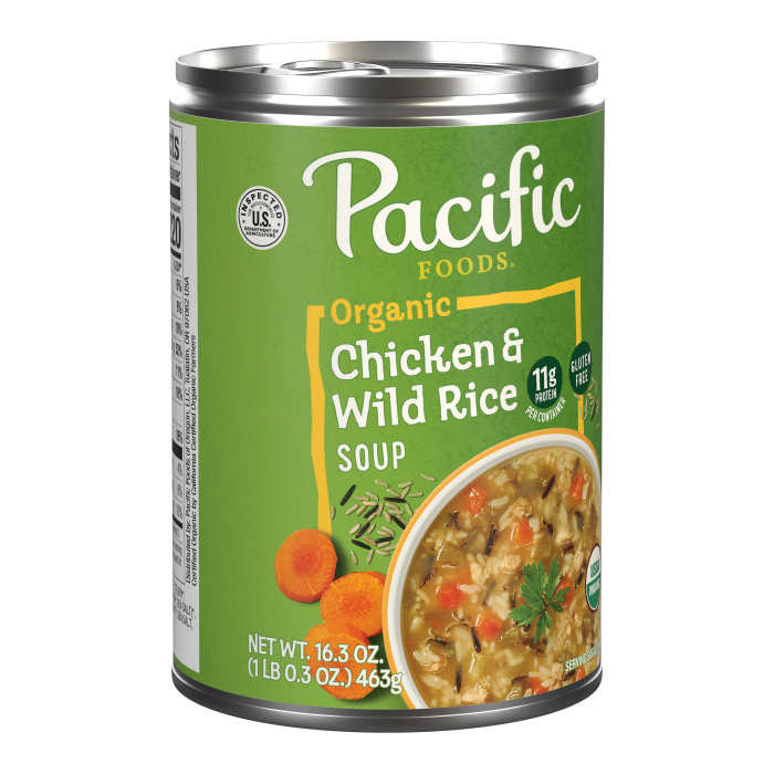 Organic Wild Rice Chicken Soup