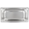 Third-size 4-inch-deep Super Pan 3® stainless steel steam table pan
