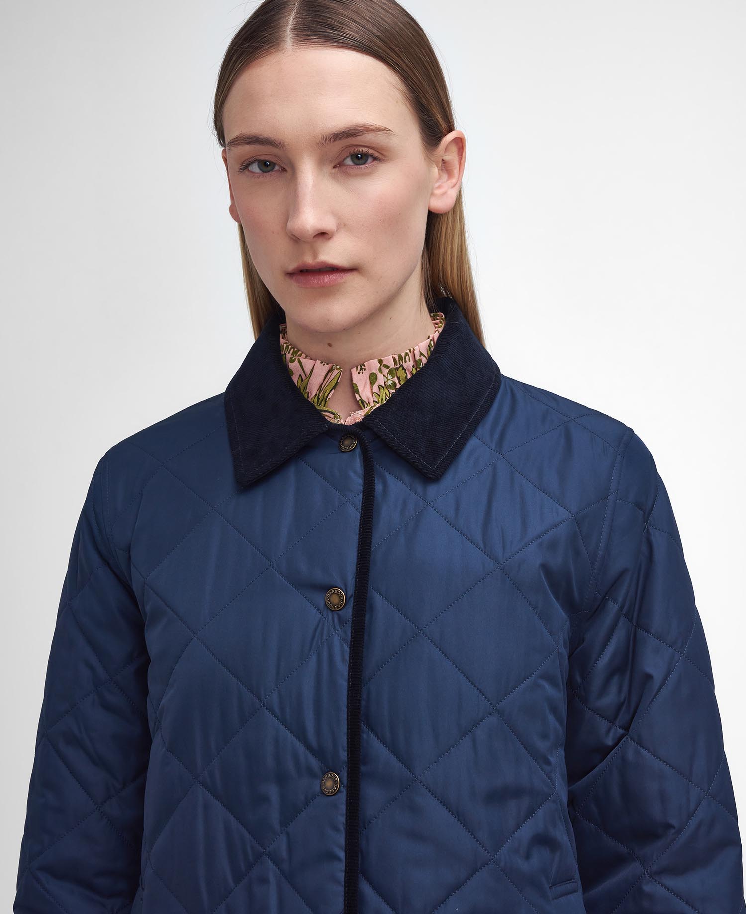 Barbour x William Morris Gallery Isabella Quilted Jacket image number 3