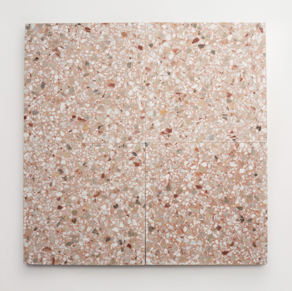 Dolce Vita Terrazzo | Torrone II | Large Field Tile | Argilla | Honed