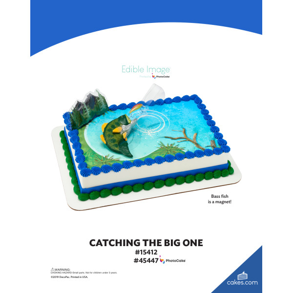 Catching the Big One The Magic of Cakes® PhotoCake® Enhanced Background Page