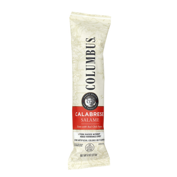 COLUMBUS(r) Calbrese Salame Stick 12/8oz . C1CB - Front Center Inner Pack (Hi Res)