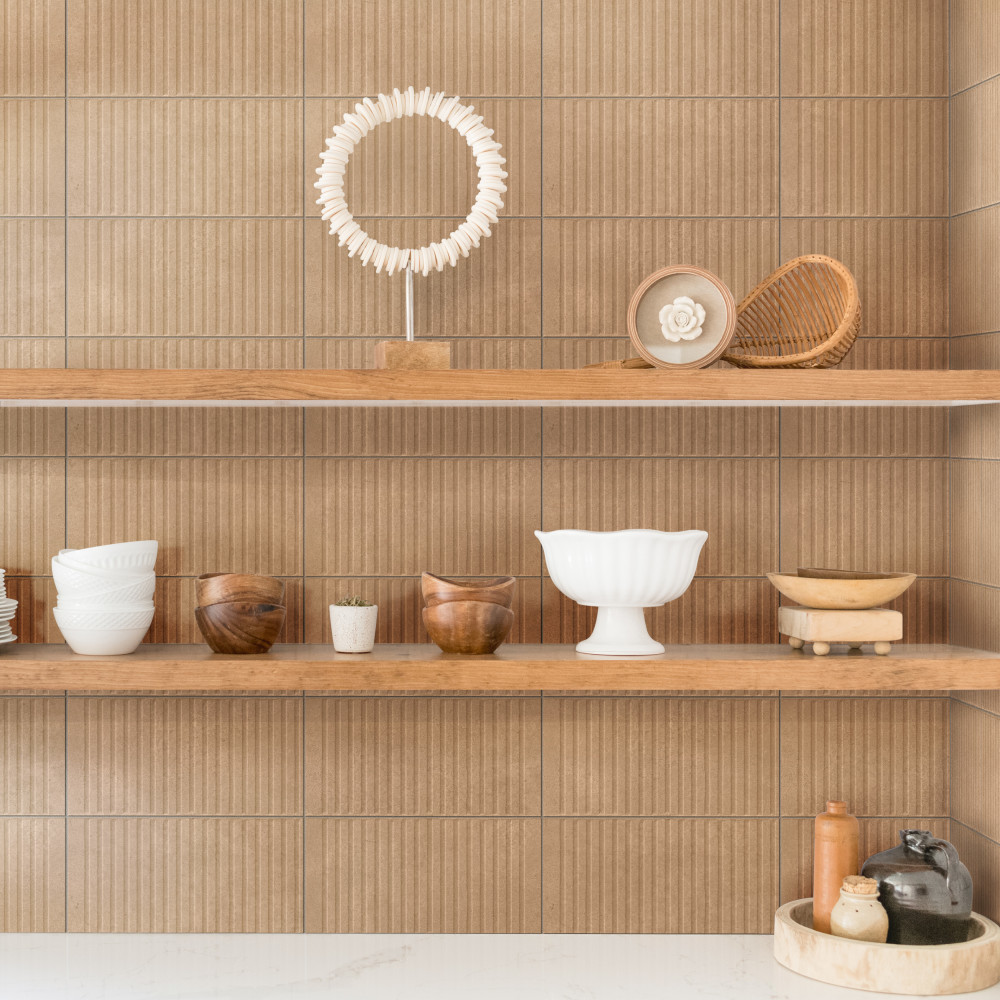 Kings Loft Clay 7-7/8 in. x 15-3/4 in. Ceramic Wall Tile