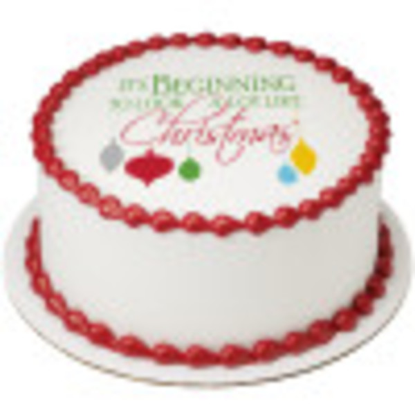 A Lot Like Christmas PhotoCake® Edible Image®