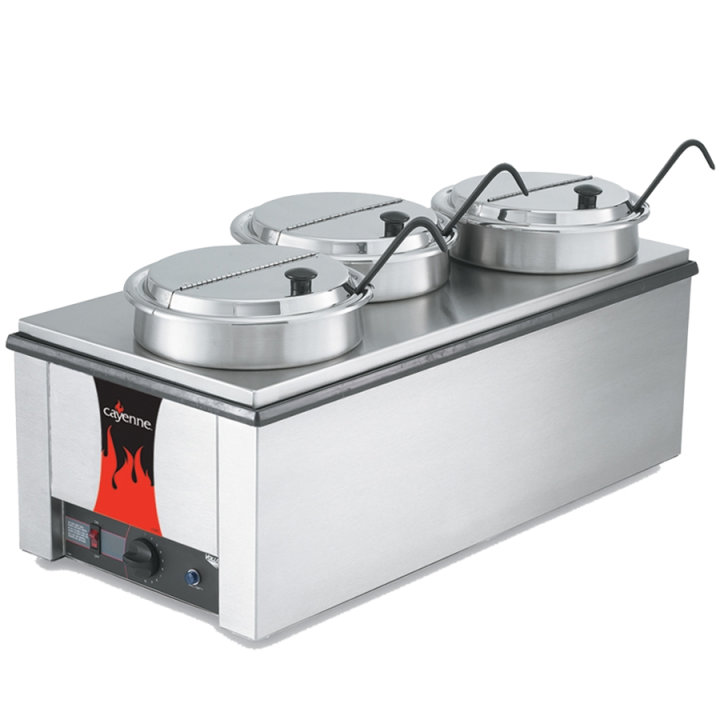 120-volt Cayenne® model T43R Heat 'N Serve countertop rethermalizer kit