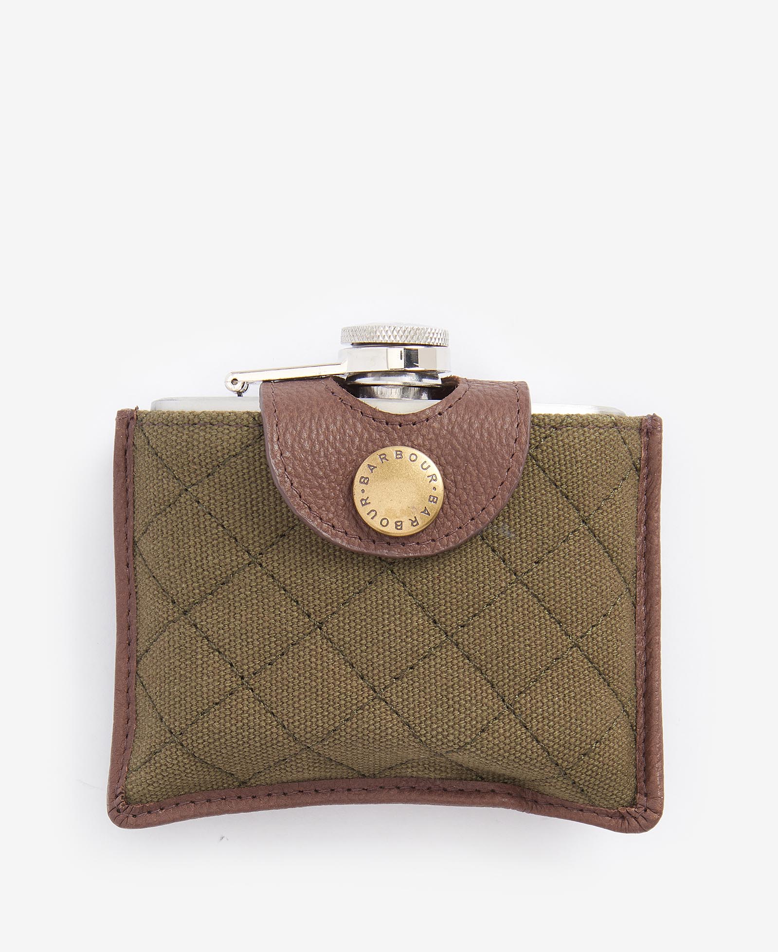 Padbury Quilted Hip Flask image number 0
