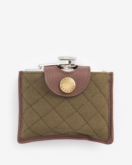 Padbury Quilted Hip Flask