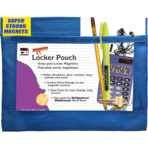 Magnetic Whiteboard Pouch, 8 x 6-3/4 Inches, Blue