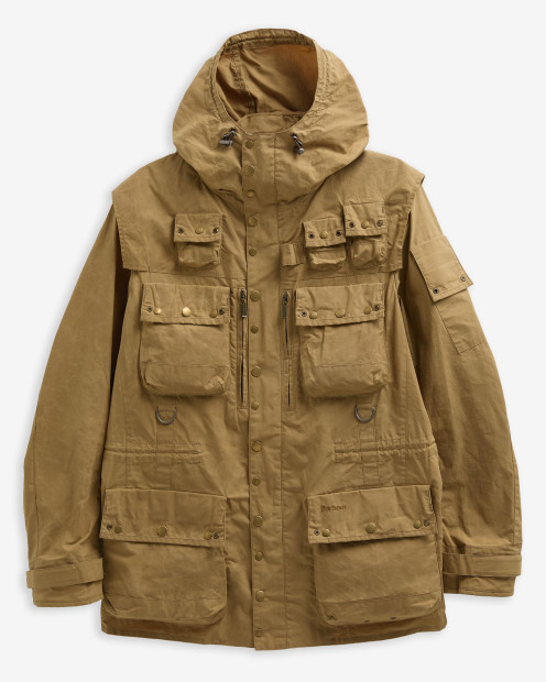 Giacca casual utility Field Barbour x TO KI TO 