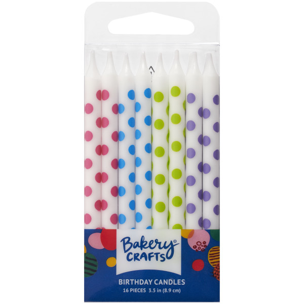 White Polka Dots Assortment Specialty Candles