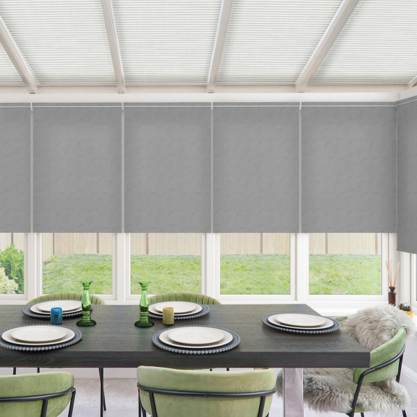 Agatha Titanium Roller Blind
