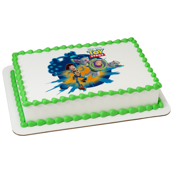Disney and Pixar's Toy Story Toys in Action PhotoCake® Edible Image®