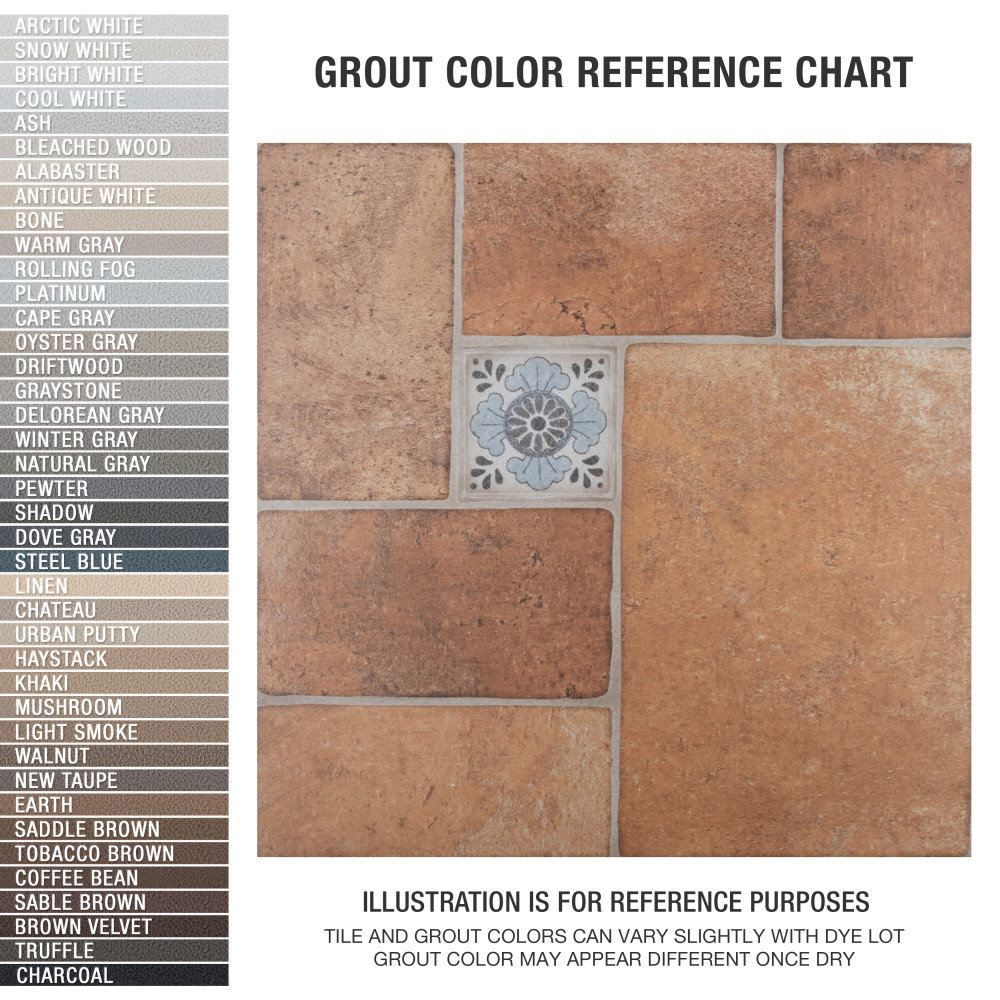 Tovar Cotto 17-3/4 in. x 17-3/4 in. Ceramic Floor and Wall Tile