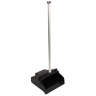 Impact, LobbyMaster®, Black, 12", Dust Pan with Long Handle