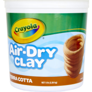 Air-Dry Clay, 5 lb. Tub, Terra Cotta
