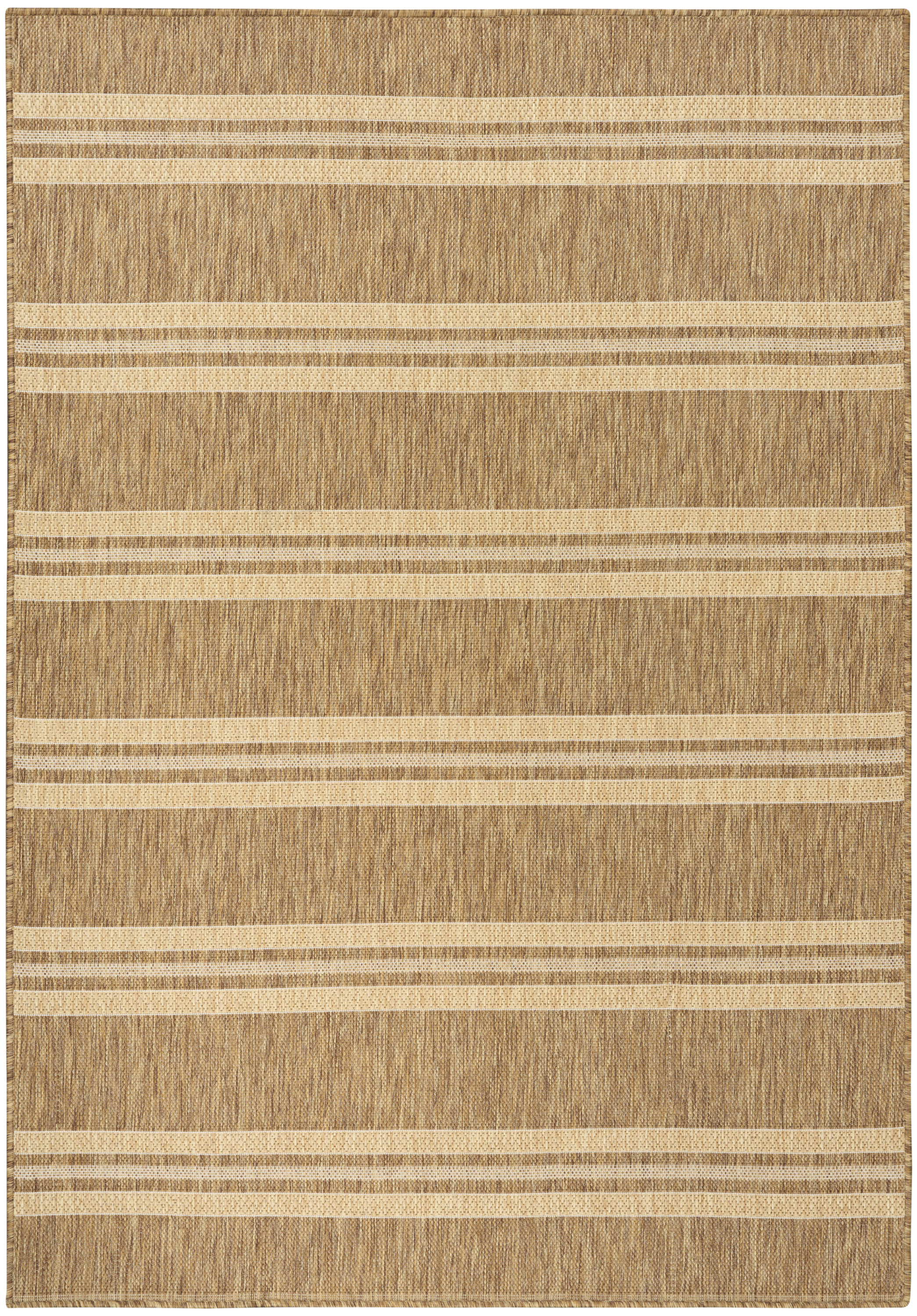 Nourison Horizon Indoor/Outdoor 5' x 7' Natural Modern Rug