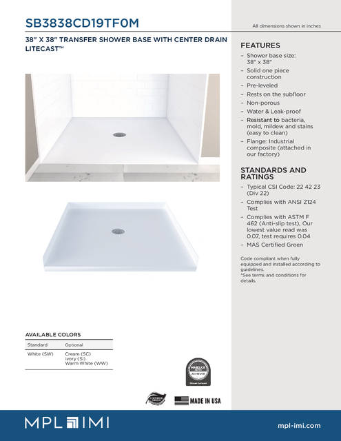 Technical Drawing — Mpl Imi Sb3838cd19tf0m Techdata