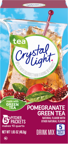 Crystallight More Products - Crystal Light Multiserve Pomegranate Green Tea Drink Mix 1.65 oz Packet