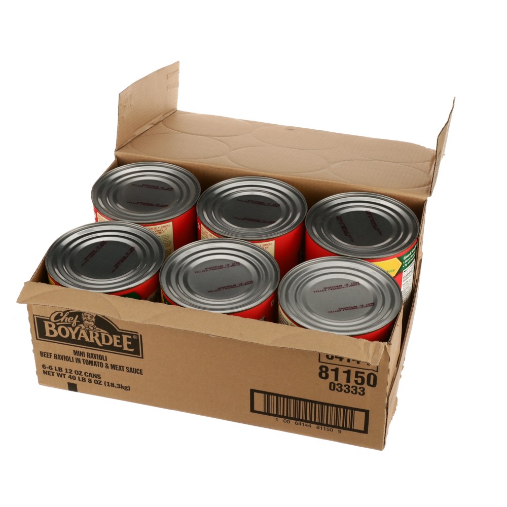 Mini Ravioli 10 Can Conagra Foodservice