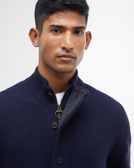 Essential Elbow-Patch Cardigan