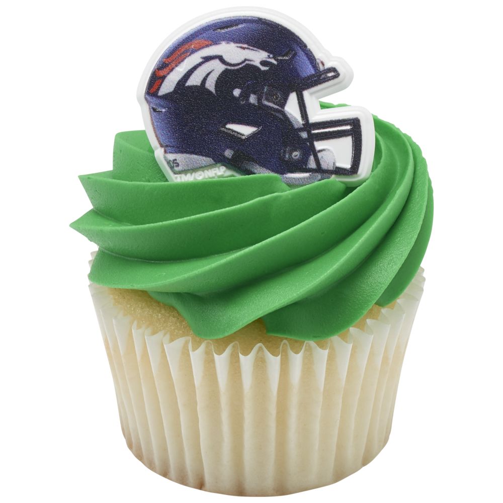 Image Cake NFL Denver Broncos Helmet